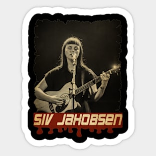 Siv Jakobsen Vintage Sticker